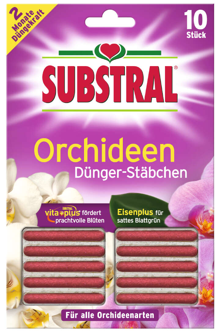 SUBSTRAL Orchideen Dünger­Stäbchen